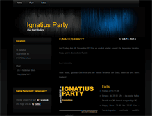 Tablet Screenshot of party.oaromero.de